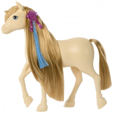 Konik Barbie Tornado z jasnymi włosami do stylizacji Konik Barbie Tornado z jasnymi włosami do stylizacji