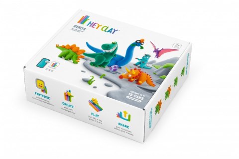 Masa plastyczna Hey Clay Zestaw Dinozaury Masa plastyczna Hey Clay Zestaw Dinozaury