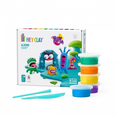 Masa plastyczna Hey Clay Zestaw Obcy Masa plastyczna Hey Clay Zestaw Obcy