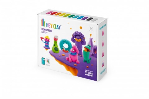 Masa plastyczna Hey Clay Zestaw Potwory Masa plastyczna Hey Clay Zestaw Potwory