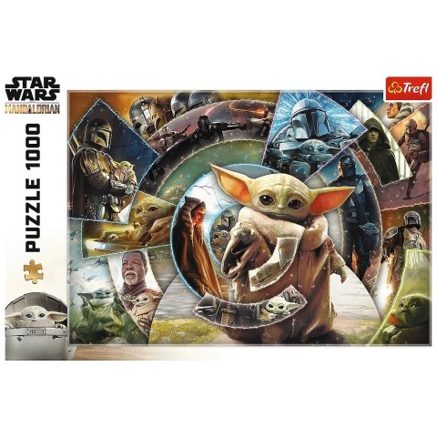 Puzzle 1000 elementów Podróż Grogu Puzzle 1000 elementów Podróż Grogu