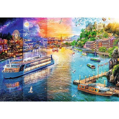 Puzzle 1000 elementów Rejs po rzece Puzzle 1000 elementów Rejs po rzece
