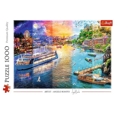 Puzzle 1000 elementów Rejs po rzece Puzzle 1000 elementów Rejs po rzece