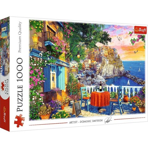 Puzzle 1000 elementów Widok na Cinque Terre Puzzle 1000 elementów Widok na Cinque Terre