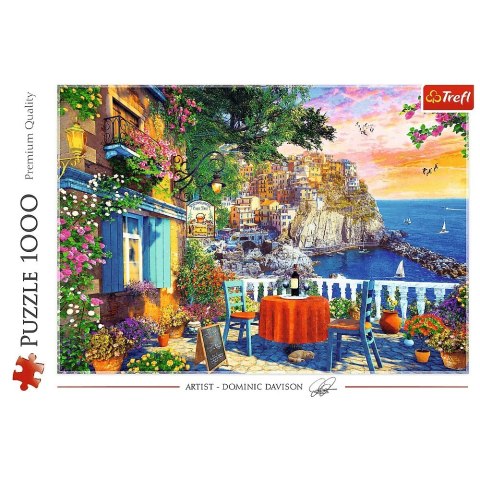 Puzzle 1000 elementów Widok na Cinque Terre Puzzle 1000 elementów Widok na Cinque Terre