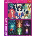 Puzzle 2x200 elementów Czarujące Księżniczki Disney Princess Puzzle 2x200 elementów Czarujące Księżniczki Disney Princess