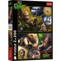 Puzzle 2x200 elementów Ja jestem Groot Guardians Marvel Puzzle 2x200 elementów Ja jestem Groot Guardians Marvel