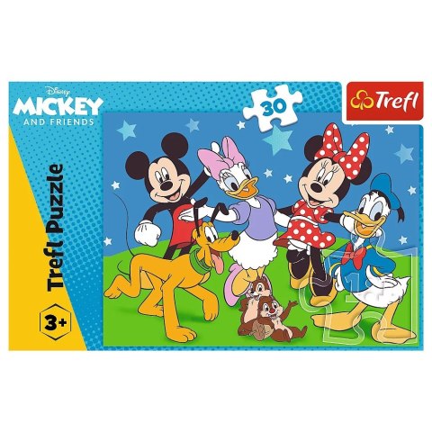Puzzle 30 elementów Mysie sprawy Myszka Miki Puzzle 30 elementów Mysie sprawy Myszka Miki