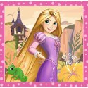 Puzzle 3w1 Księżniczki Disneya Piękne kwiaty Puzzle 3w1 Księżniczki Disneya Piękne kwiaty
