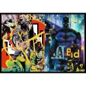 Puzzle 4x250 elementów Batman w akcji Puzzle 4x250 elementów Batman w akcji