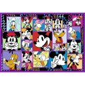 Puzzle 4x250 elementów Myszka Miki Puzzle 4x250 elementów Myszka Miki