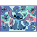 Puzzle 4x250 elementów Niezwykły Stitch Puzzle 4x250 elementów Niezwykły Stitch