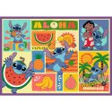 Puzzle 4x250 elementów Niezwykły Stitch Puzzle 4x250 elementów Niezwykły Stitch