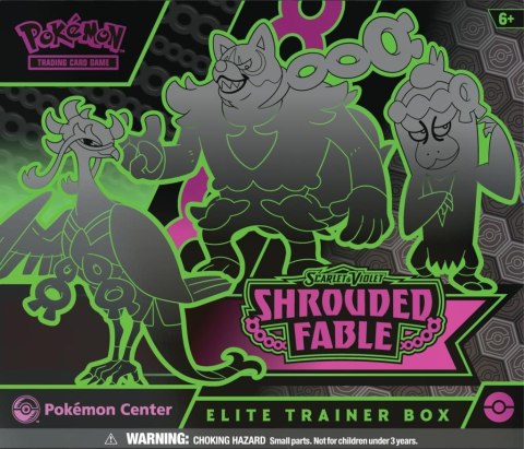 Zestaw kart Scarlet & Violet - Shrouded Fable - Elite Trainer Box Zestaw kart Scarlet & Violet - Shrouded Fable - Elite Trainer Box