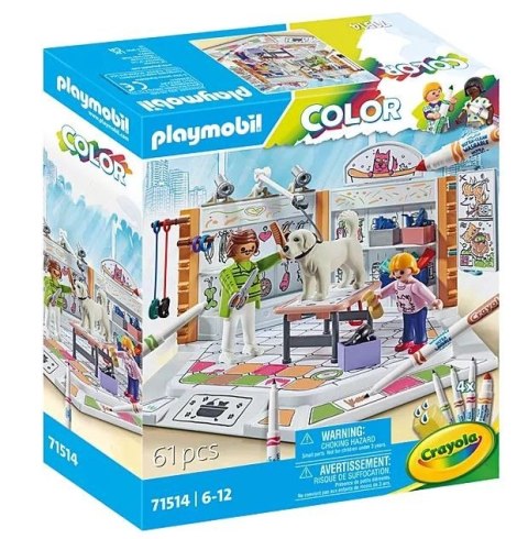 Zestaw z figurkami Color 71514 Salon dla psów Zestaw z figurkami Color 71514 Salon dla psów