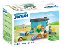 Zestaw z figurkami Junior 71690 Hotel dla zwierząt z dozownikiem pokarmu Zestaw z figurkami Junior 71690 Hotel dla zwierząt z dozownikiem pokarmu