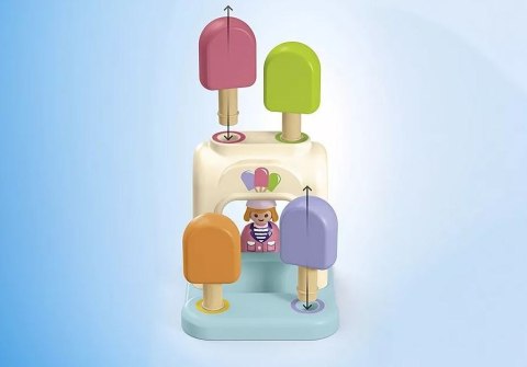 Zestaw z figurkami Junior 71703 Wieża przygód i budka z lodami Zestaw z figurkami Junior 71703 Wieża przygód i budka z lodami