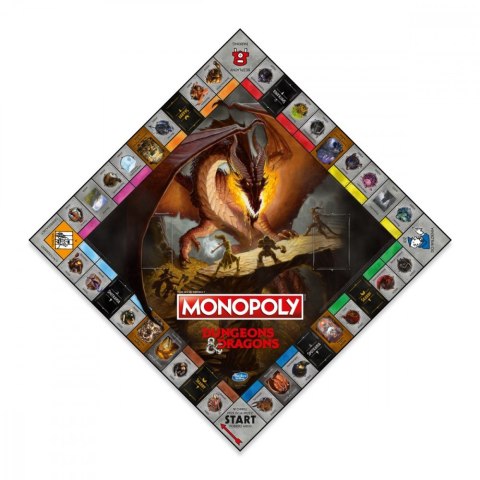 Gra Monopoly Dungeon & Dragons Gra Monopoly Dungeon & Dragons
