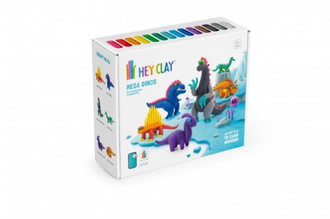Masa plastyczna Hey Clay Zestaw Mega Dinozaury Masa plastyczna Hey Clay Zestaw Mega Dinozaury