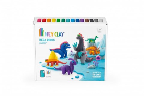 Masa plastyczna Hey Clay Zestaw Mega Dinozaury Masa plastyczna Hey Clay Zestaw Mega Dinozaury
