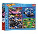 Puzzle 4x250 Wyścigowe auta Hot Wheels Puzzle 4x250 Wyścigowe auta Hot Wheels