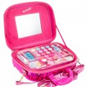 Walizka Make Up Girabrilla różowo-srebrna Walizka Make Up Girabrilla różowo-srebrna
