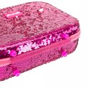 Walizka Make Up Girabrilla różowo-srebrna Walizka Make Up Girabrilla różowo-srebrna