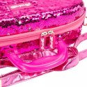 Walizka Make Up Girabrilla różowo-srebrna Walizka Make Up Girabrilla różowo-srebrna