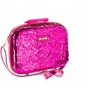 Walizka Make Up Girabrilla różowo-srebrna Walizka Make Up Girabrilla różowo-srebrna