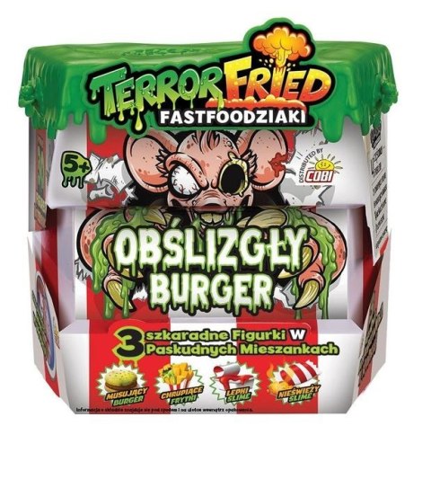 Zestaw figurek Terror Fried - Obślizgły burger Zestaw figurek Terror Fried - Obślizgły burger