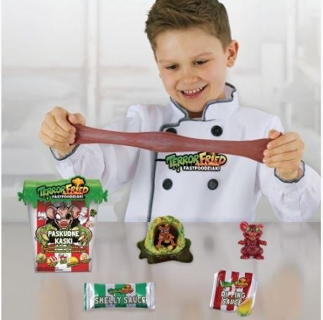 Zestaw figurek Terror Fried Paskudne kąski Zestaw figurek Terror Fried Paskudne kąski