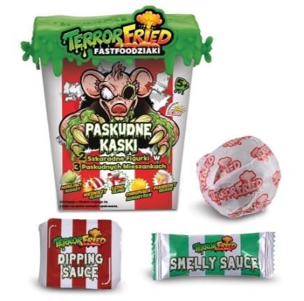 Zestaw figurek Terror Fried Paskudne kąski Zestaw figurek Terror Fried Paskudne kąski