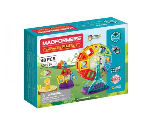 Klocki magnetyczne 48 elementów Klocki magnetyczne 48 elementów