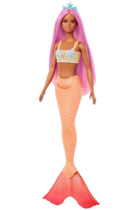 Lalka Barbie Syrenka Pomarańczowy ogon Lalka Barbie Syrenka Pomarańczowy ogon