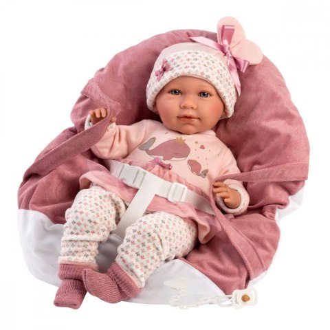 Lalka bobas Mimi z nosidełkiem 42 cm Lalka bobas Mimi z nosidełkiem 42 cm