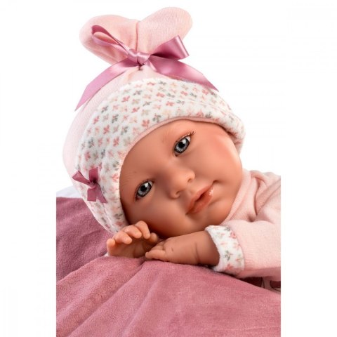 Lalka bobas Mimi z nosidełkiem 42 cm Lalka bobas Mimi z nosidełkiem 42 cm