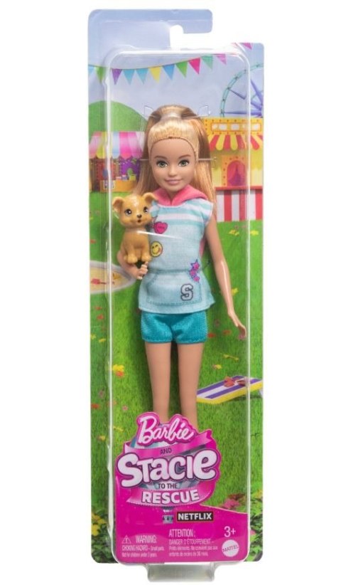 Lalka filmowa Barbie Stacie z pieskiem Lalka filmowa Barbie Stacie z pieskiem