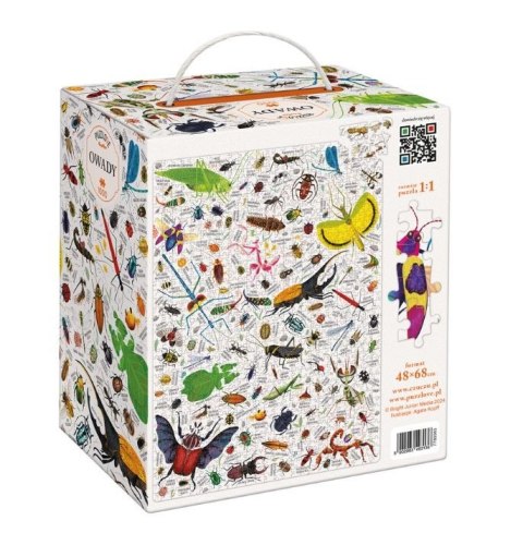Puzzle Puzzlove Owady 1000 elementów Puzzle Puzzlove Owady 1000 elementów