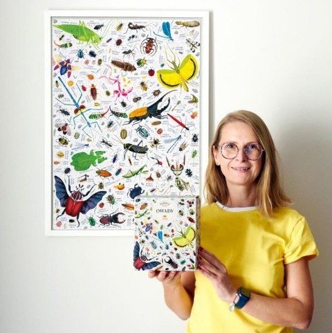 Puzzle Puzzlove Owady 1000 elementów Puzzle Puzzlove Owady 1000 elementów