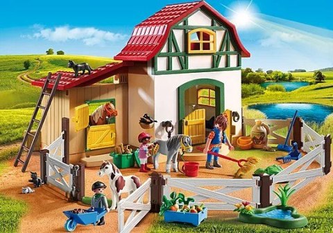 Zestaw z figurkami Country 5684 Farma kucyków Zestaw z figurkami Country 5684 Farma kucyków