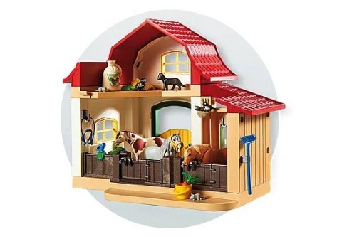 Zestaw z figurkami Country 5684 Farma kucyków Zestaw z figurkami Country 5684 Farma kucyków