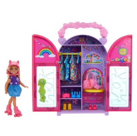 Zestaw z lalką Barbie Chelsea + 15 akcesoriów Zestaw z lalką Barbie Chelsea + 15 akcesoriów