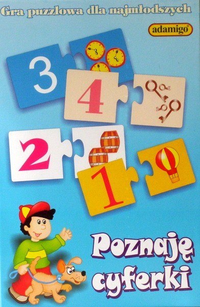 Gra Puzzlowa Poznaję Cyferki Gra Puzzlowa Poznaję Cyferki