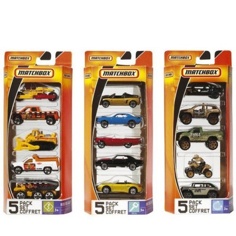 Matchbox Pięciopak Matchbox Pięciopak