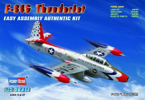 Model plastikowy F-84G ThunderJet Model plastikowy F-84G ThunderJet