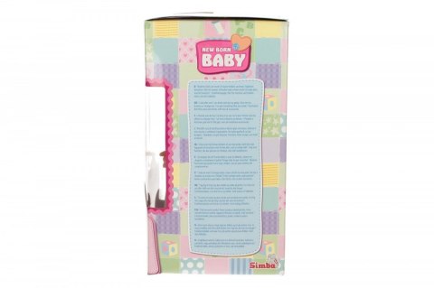 New Born Baby, Lalka Funkcyjna, 30 cm, 2 rodzaje New Born Baby, Lalka Funkcyjna, 30 cm, 2 rodzaje