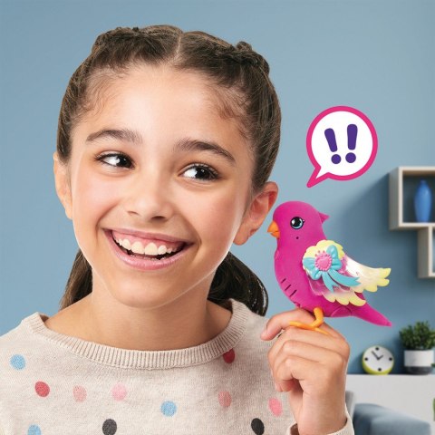 Figurka interaktywna Little Live Pets Ptaszek z klatką Figurka interaktywna Little Live Pets Ptaszek z klatką