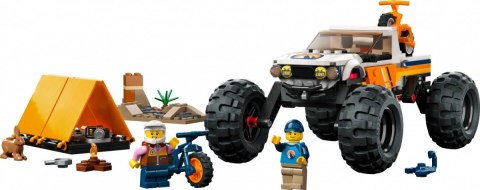Klocki City 60387 Przygody samochodem terenowym z napędem 4x4 Klocki City 60387 Przygody samochodem terenowym z napędem 4x4
