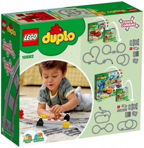 Klocki DUPLO 10882 Tory kolejowe Klocki DUPLO 10882 Tory kolejowe