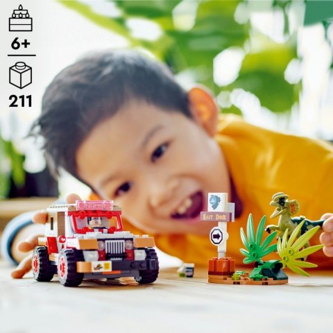 Klocki Jurassic World 76958 Zasadzka na dilofozaura Klocki Jurassic World 76958 Zasadzka na dilofozaura